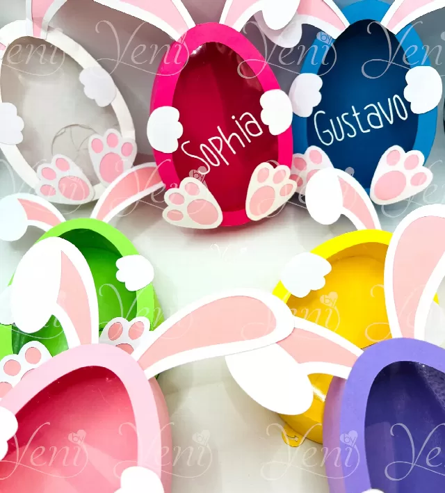 Bunny Candy Box - Svg and Studio files