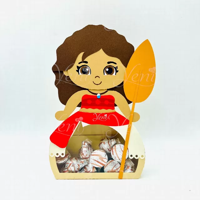 Moana Candy Box - Svg and Studio files