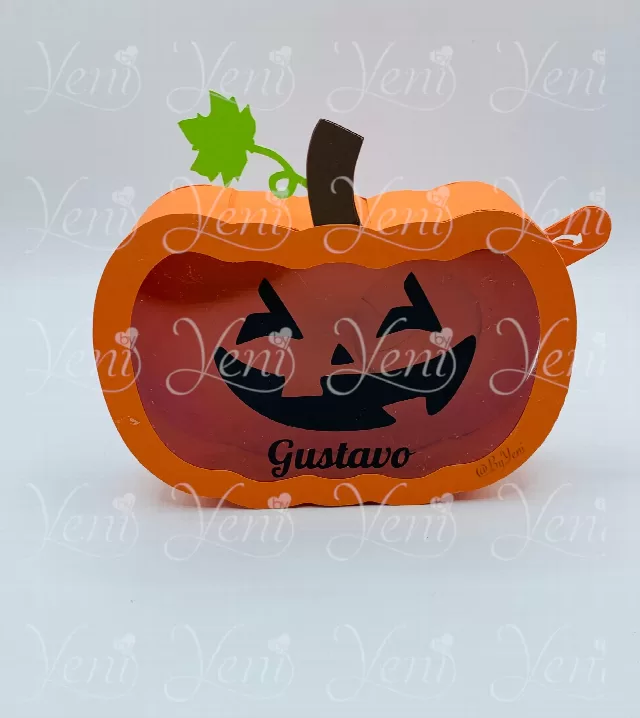 Pumpkin Candy Box - Svg and Studio files