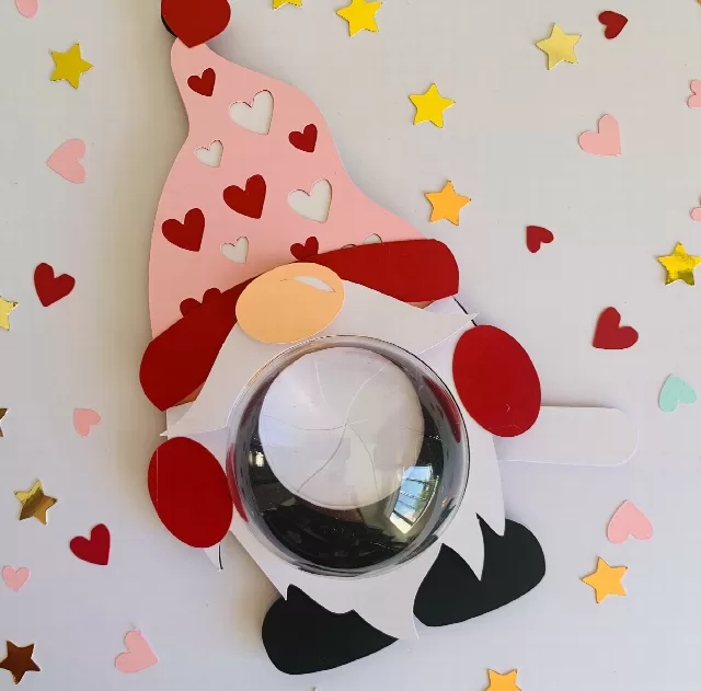 Gnome candy holder - For 4 sizes - Svg and Studio files