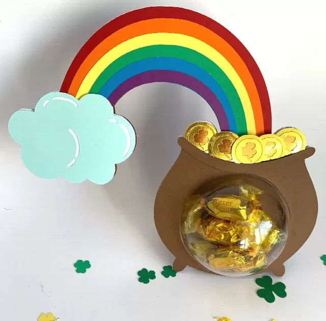 WITH Dotted Opening St. Patricks Treasure