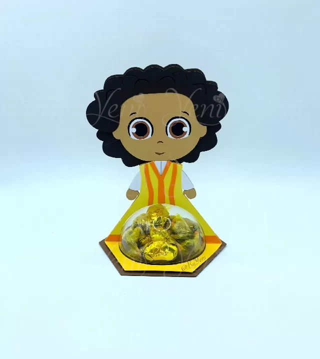 Camilo candy holder - For 4 sizes - Svg and Studio files