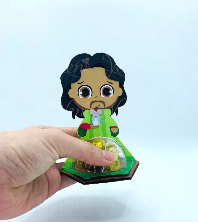Bruno Encanto candy holder - For 3 sizes - Svg and Studio files